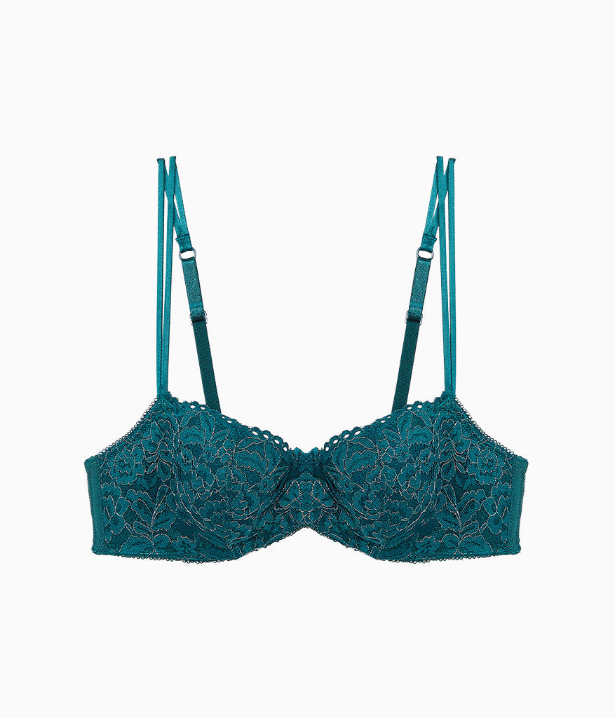Ciao Bella Balconette Bra: Spruced-up