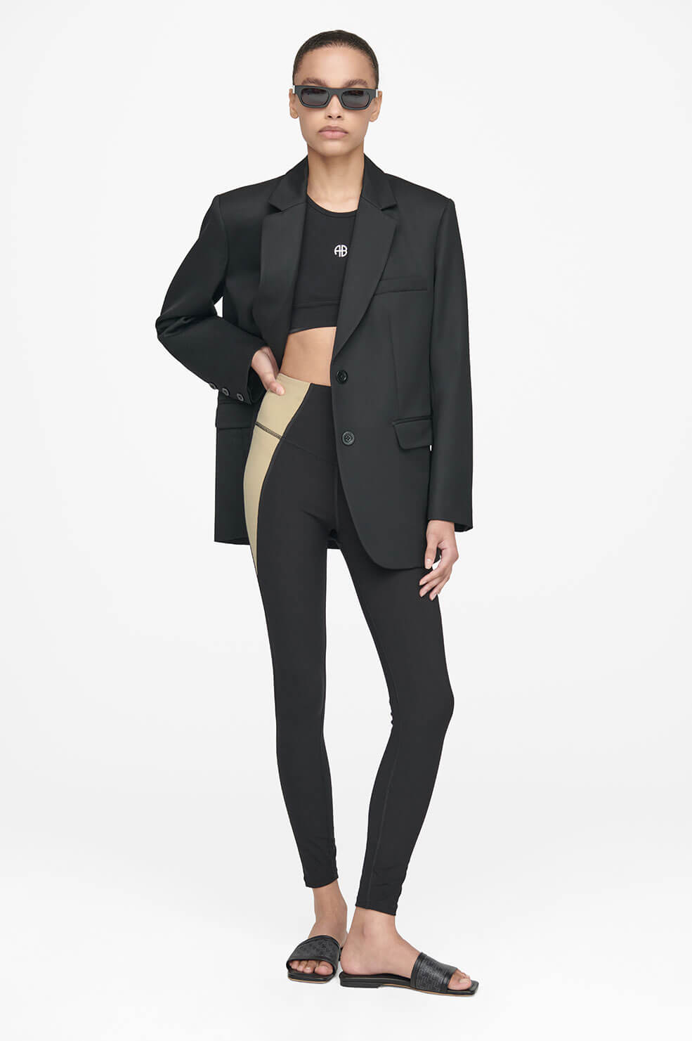 Blake Legging - Black And Tan