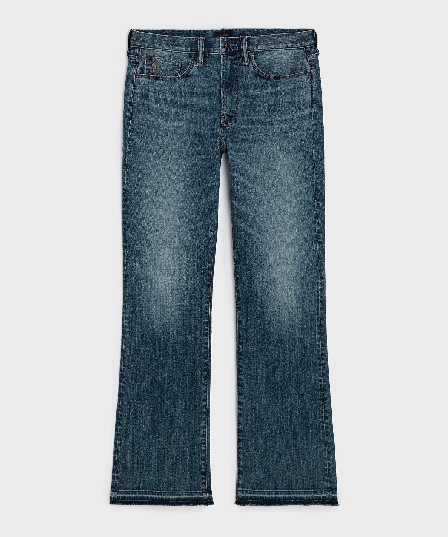 Western Jean in Medium Indigo