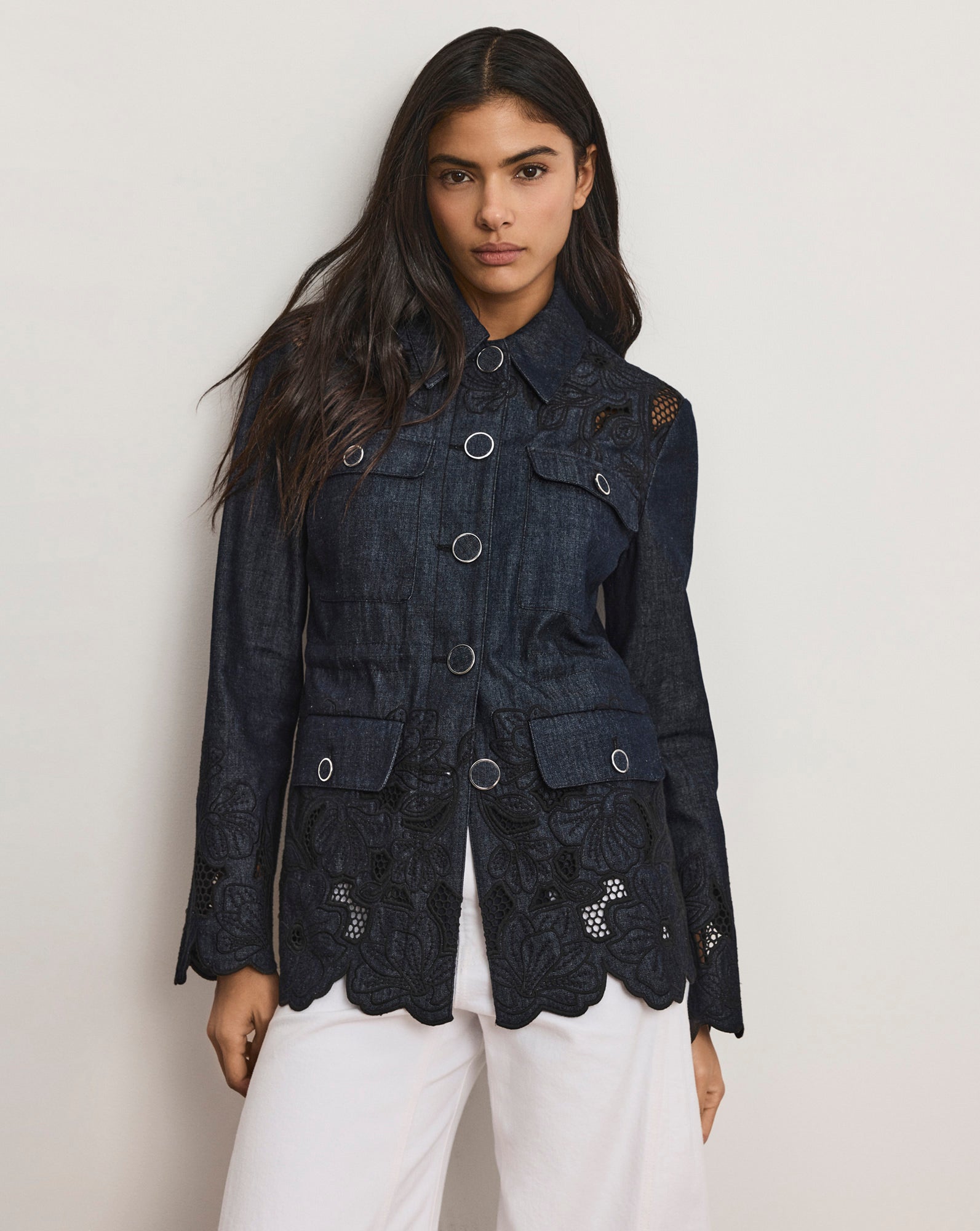 Kiki Eyelet Jacket
