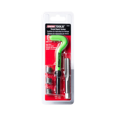 OEMTOOLS 7/16 Inch Fix-A-Thread Repair Kit (25608)