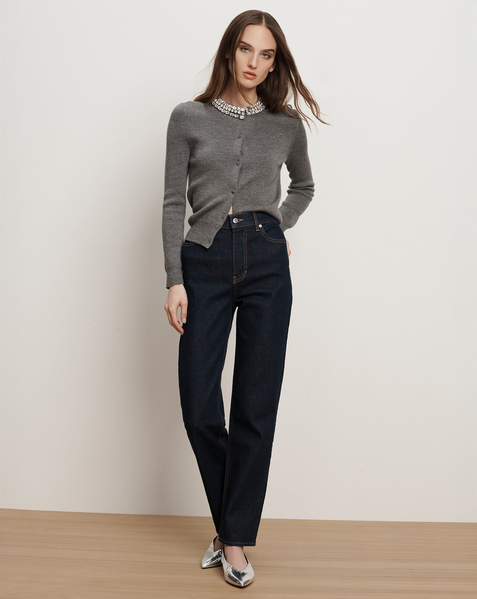 Leah Straight-Leg Jean — Indigo Rinse
