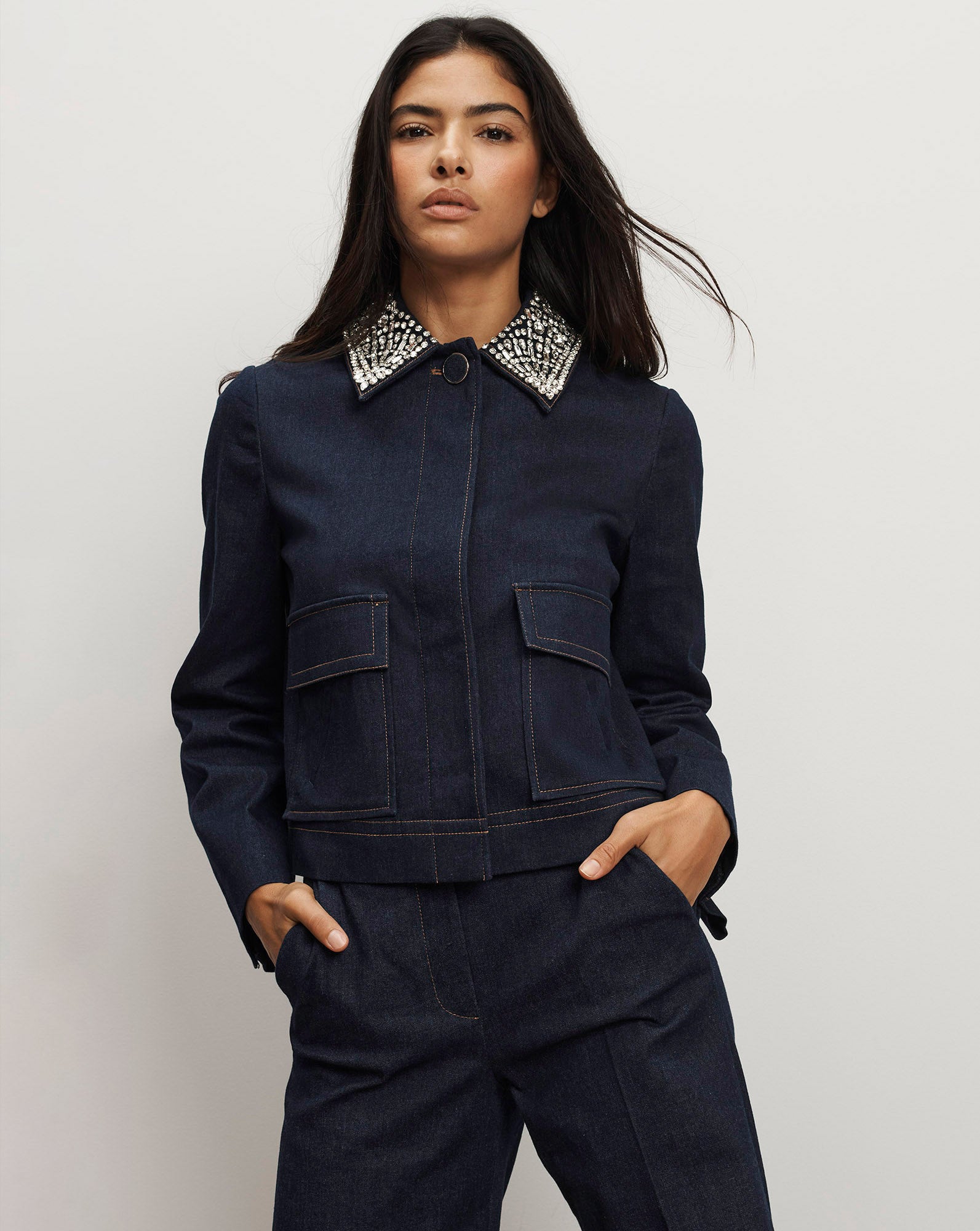 Barrington Denim Jacket — Midnight Wash