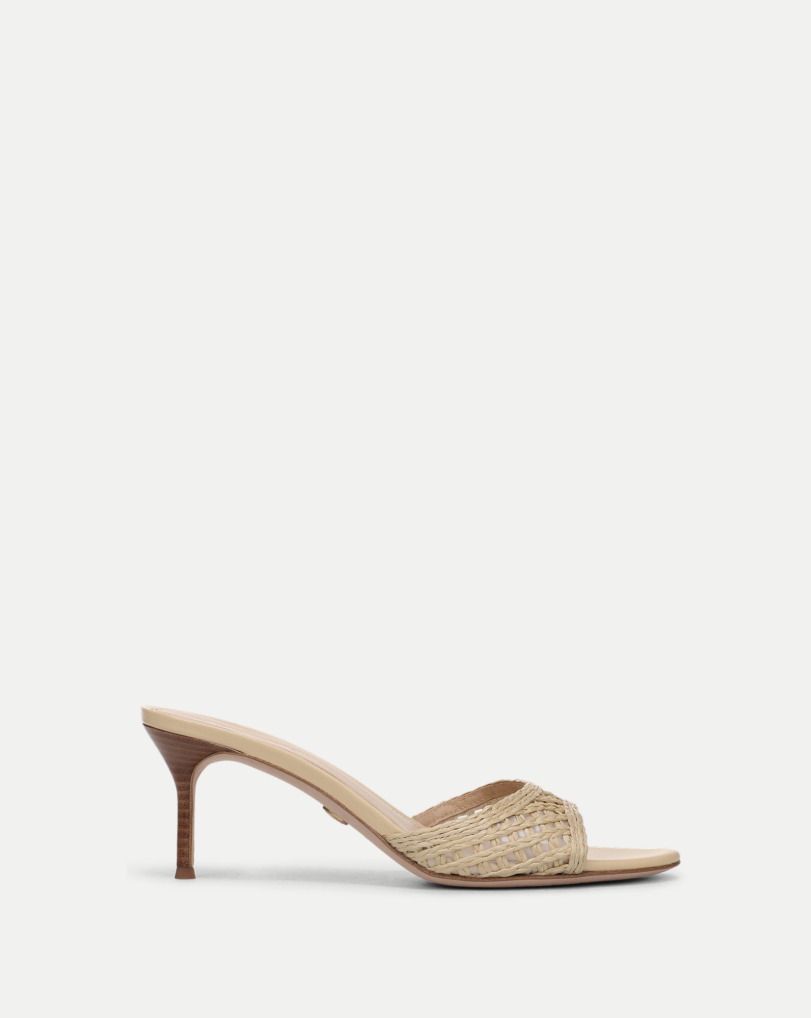 Tia Raffia Sandal — Natural